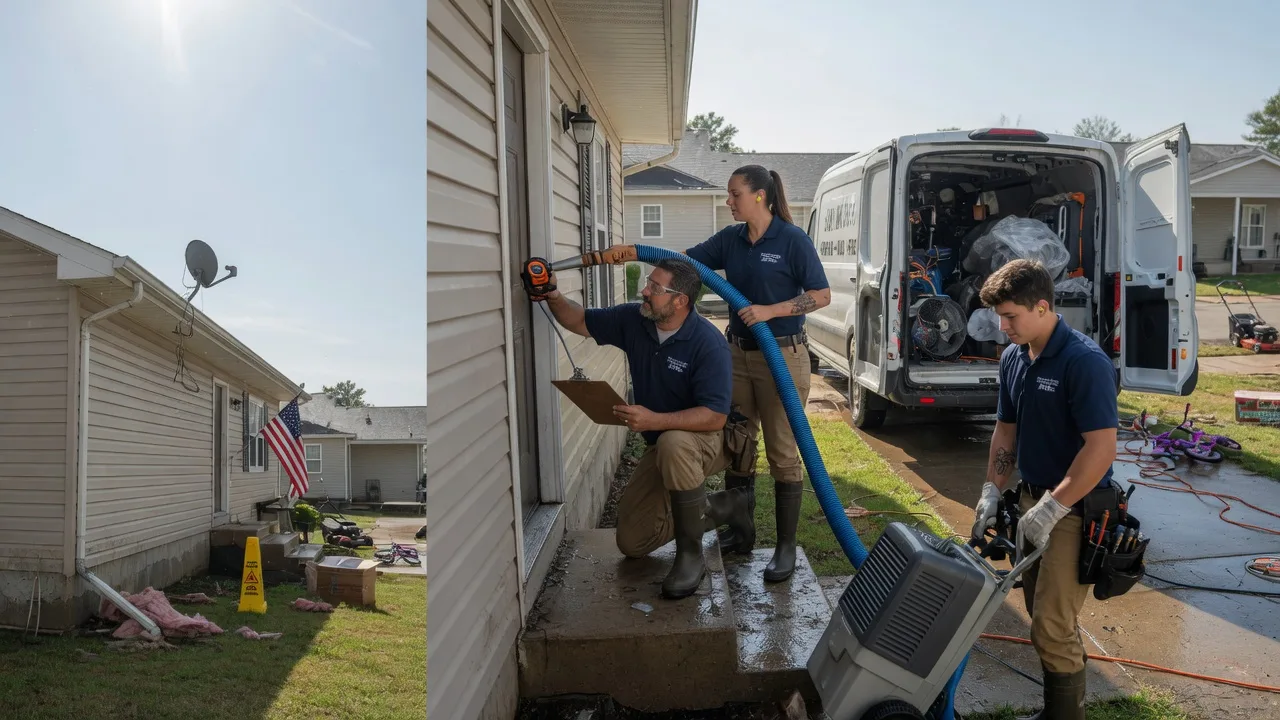 Ceiling Water Damage Restoration in Indiana, PA near me