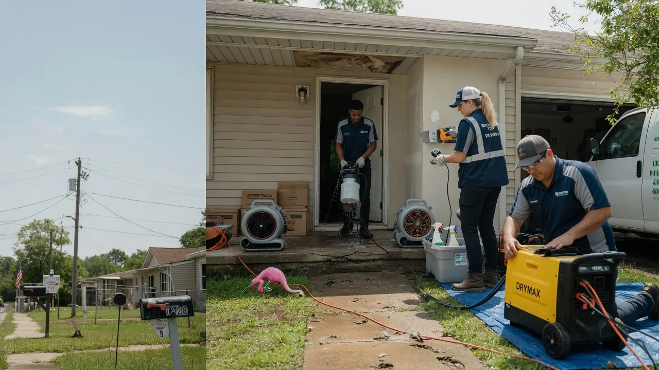 Storm Damage Water Removal in Indiana, PA near me